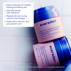 Evereden Melon Juice Kids Face Cream label emphasizes clean ingredients for sensitive skin