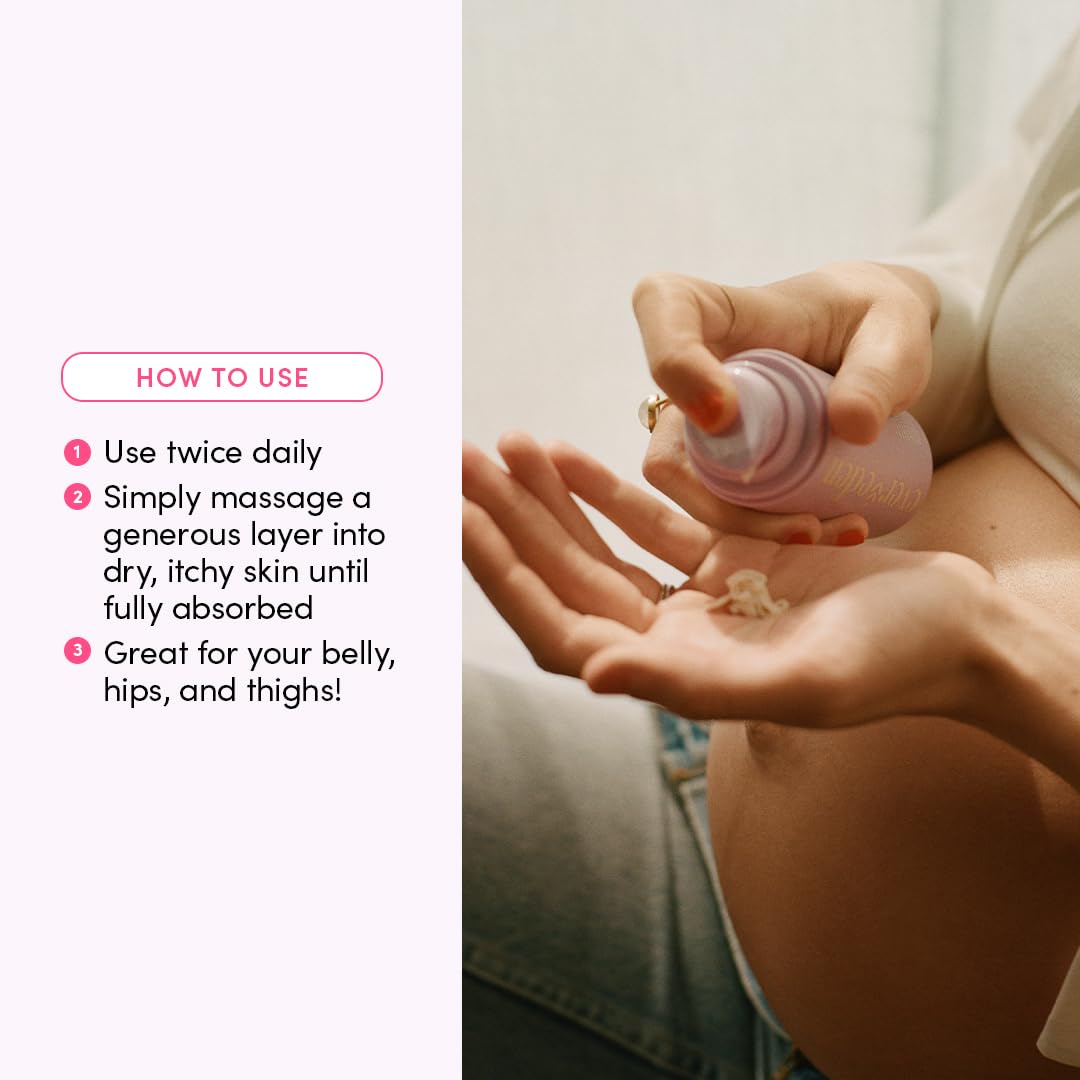 Evereden Nourishing Stretch Mark Cream during pregnancy used as part of routine care