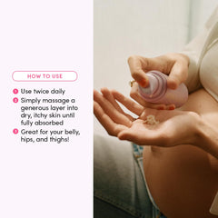 Evereden Nourishing Stretch Mark Cream during pregnancy used as part of routine care