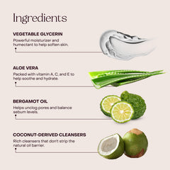 Glycerin-rich Everist formula delivers gentle hydration during shower