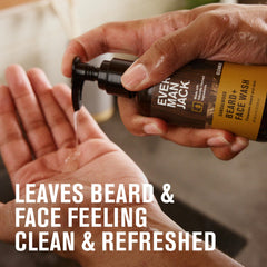 Aloe Vera detail in Every Man Jack formula hydrates skin and beard while cleansing