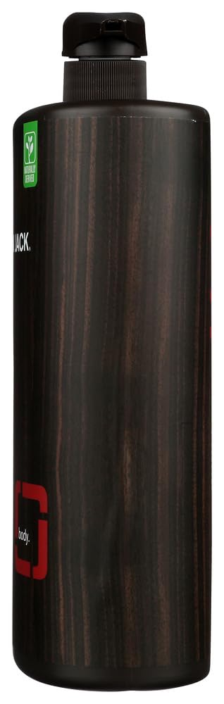 Every Man Jack Cedarwood body wash pump-action nozzle enables quick lather for daily use
