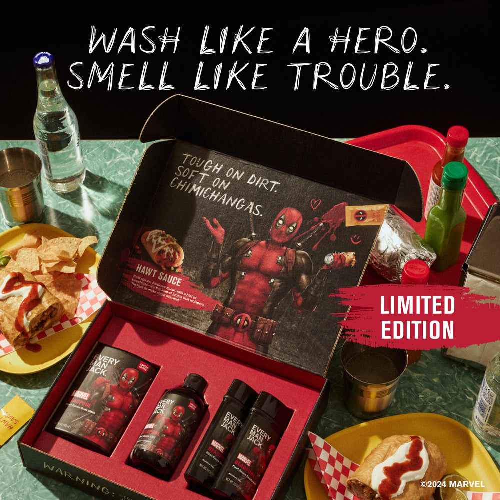 Every Man Jack Deadpool aluminum-free deodorant 2-pack for daily wear