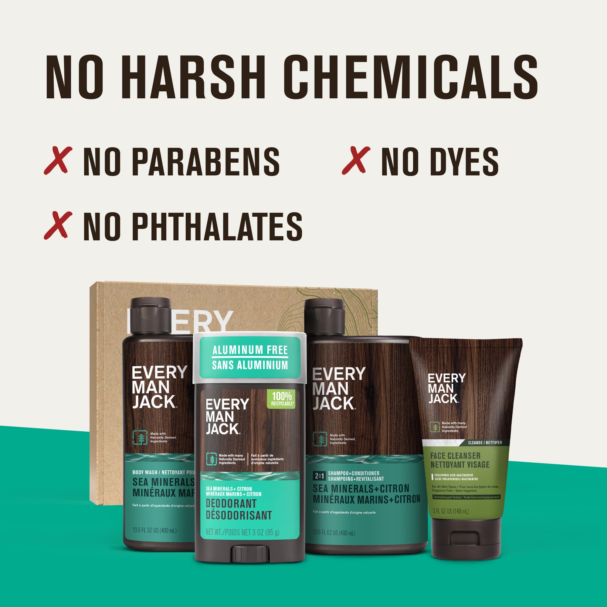 Every Man Jack Face Wash Energizing tube for clean, refreshed skin