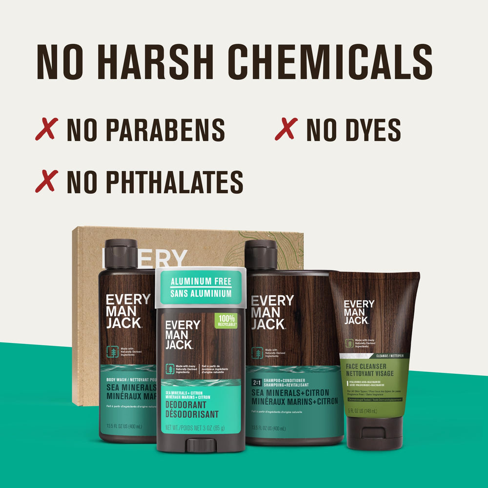 Every Man Jack Face Wash Energizing tube for clean, refreshed skin