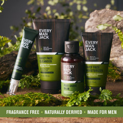 Every Man Jack hydrating face wash ingredient close up hyaluronic acid