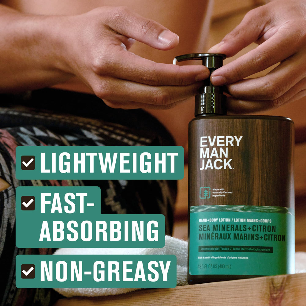 Hypoallergenic lotion packaging highlights dermatologist-tested suitability for sensitive skin.