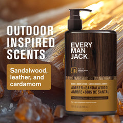 Every Man Jack lotion in gym bag ready for post-workout skin refresh.