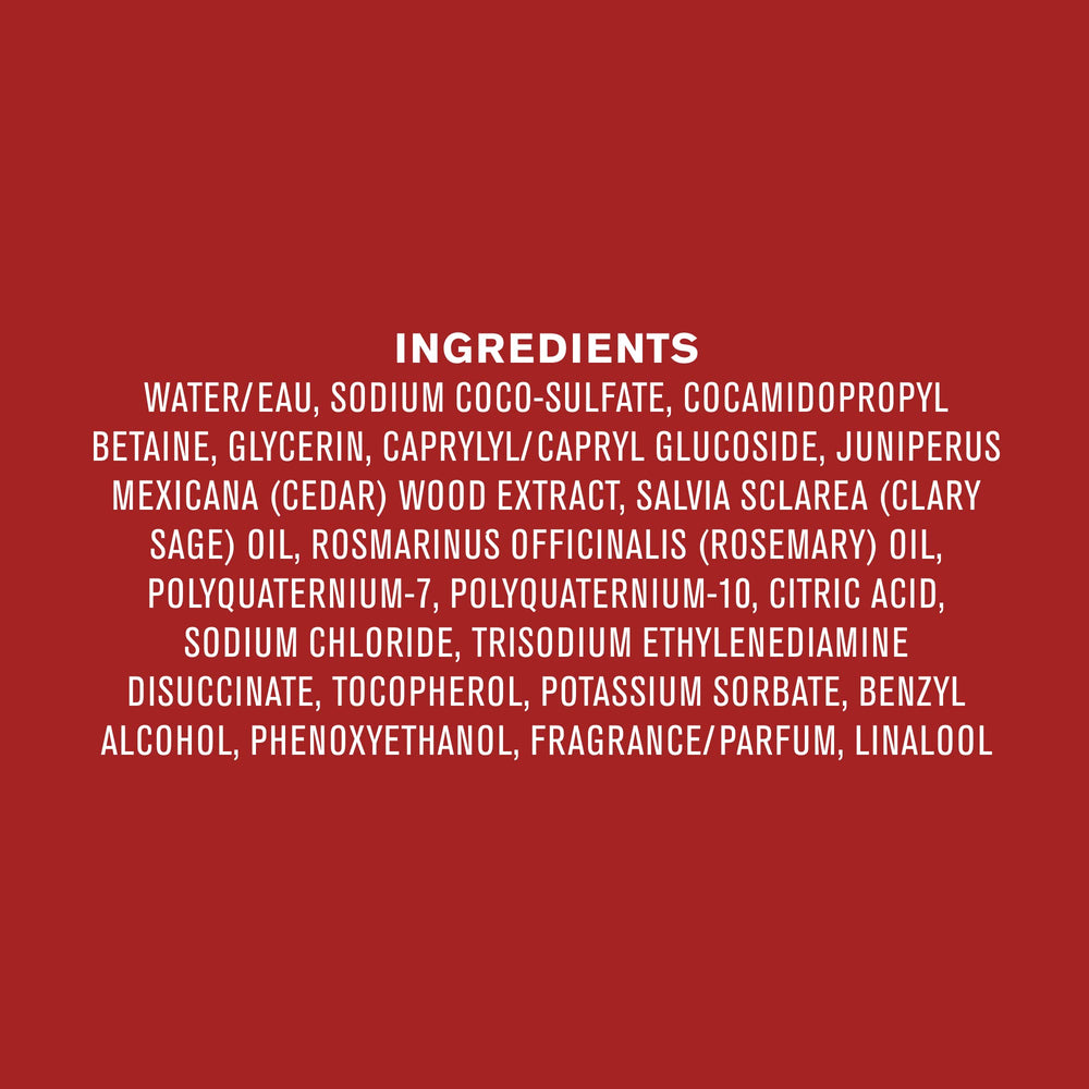 Every Man Jack cedar closeup emphasizes natural ingredient origin and aroma.
