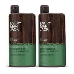 Made in the USA Every Man Jack body wash packaging