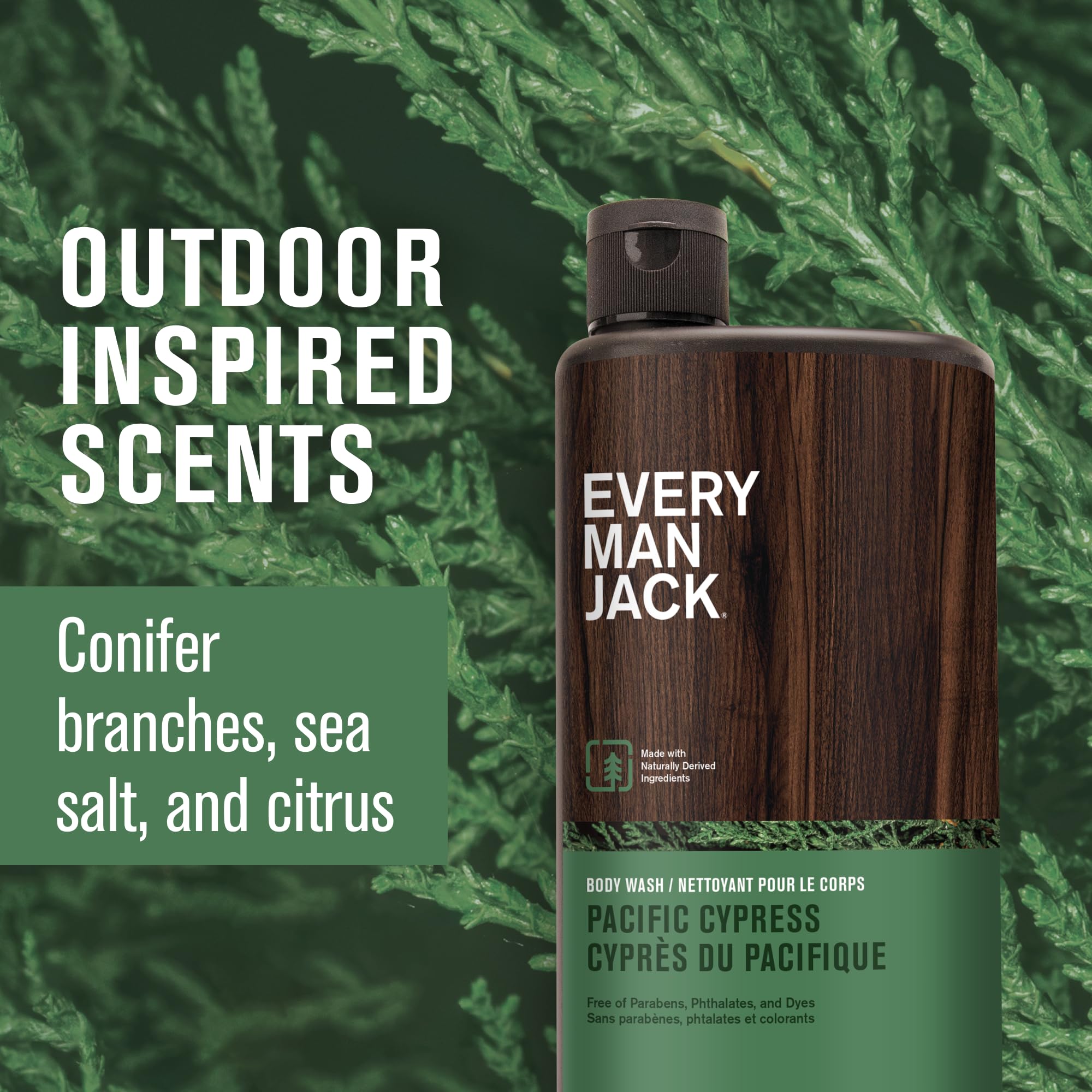 Every Man Jack Nourishing Pacific Cypress rich lather close-up for all skin types