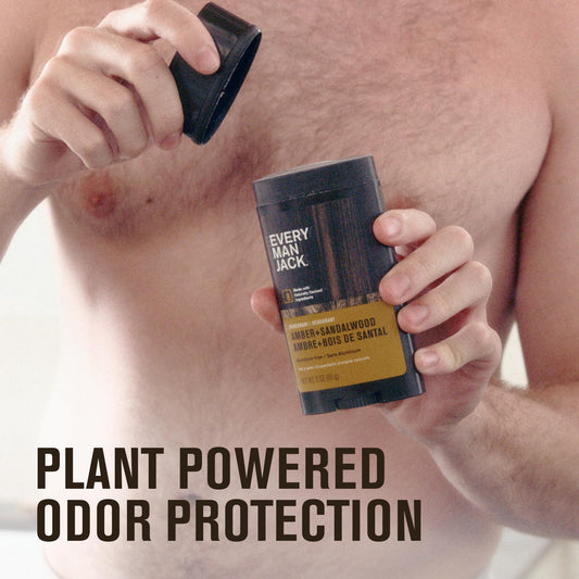Every Man Jack Pacific Cypress deodorant stick close-up aluminum-free protection