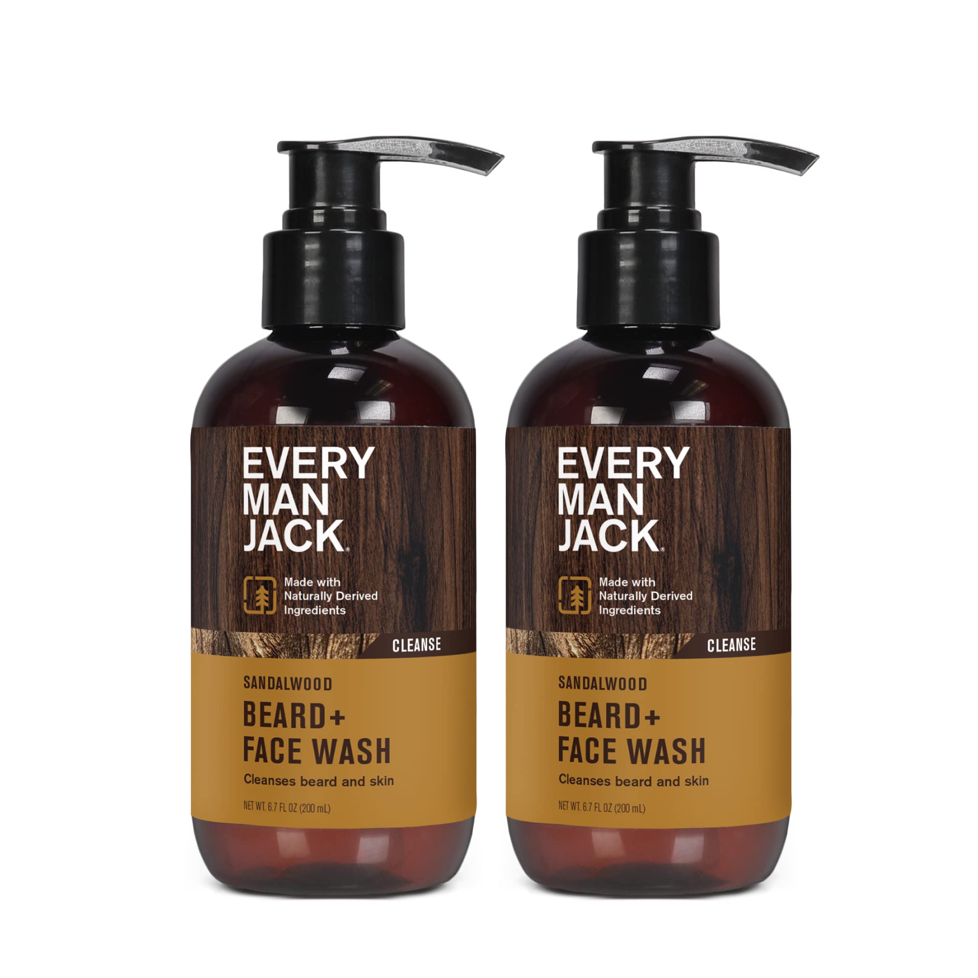 Every Man Jack packaging sleek design on product display