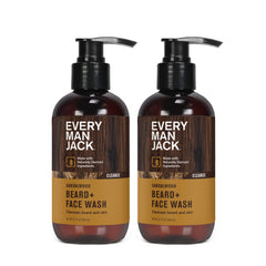 Every Man Jack packaging sleek design on product display