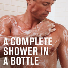 Every Man Jack Sea Minerals Citron pump-dispense demonstrates easy one-hand use