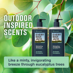 Every Man Jack shower scene suggests an invigorating daily routine.