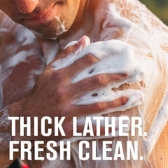 Two-pack display of Every Man Jack body wash for value and convenience.