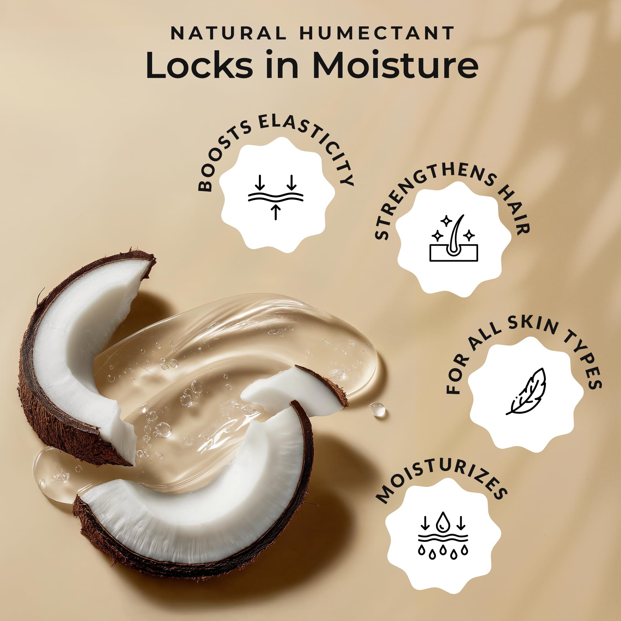 Everyday Beauty glycerin creamy texture highlights moisture for face and body.