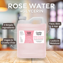 Everyday Beauty Rose Water Toner face application feels soothing