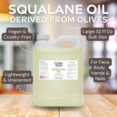 Everyday Beauty Squalane Oil Bulk face application demonstrates fast absorption