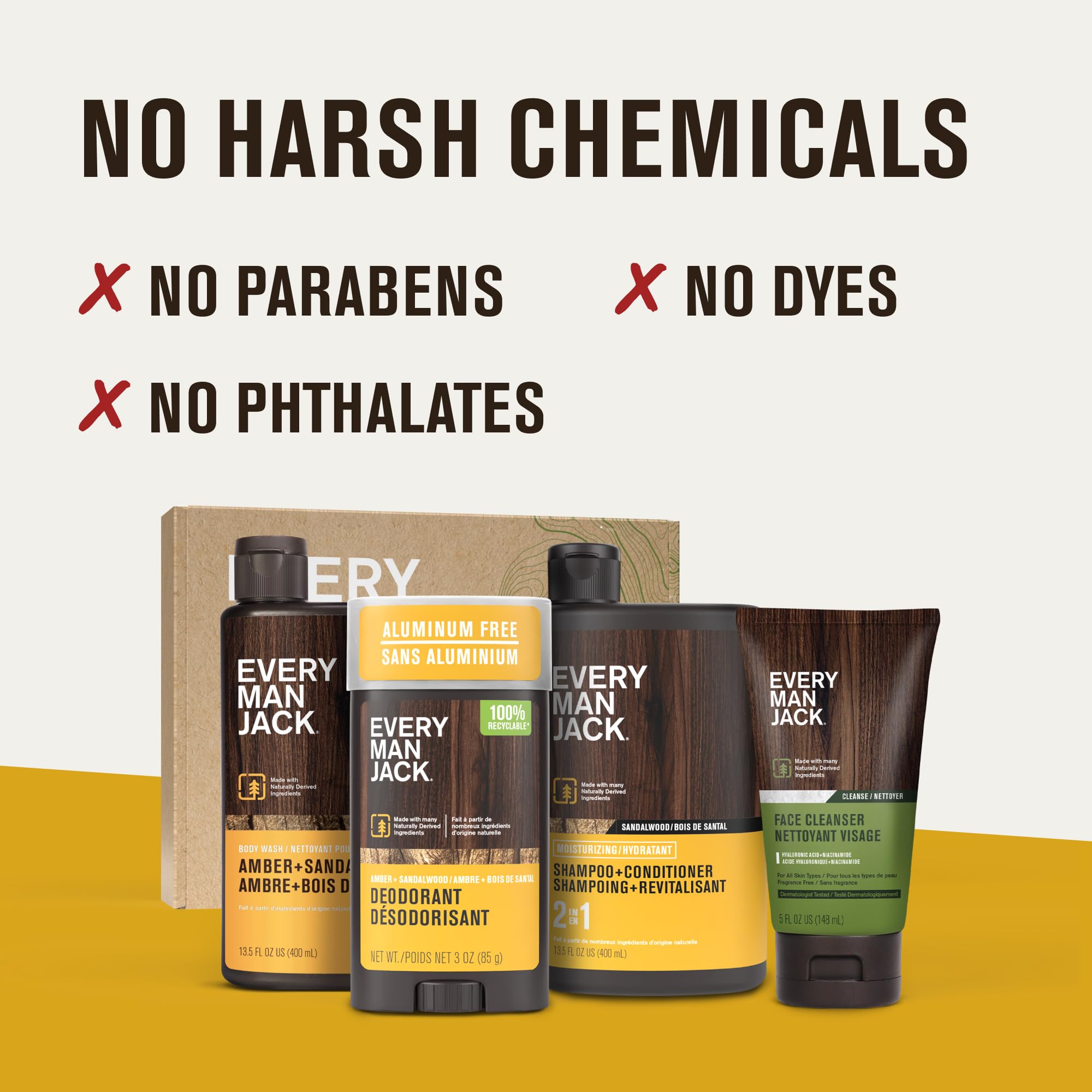 Every Man Jack Skin Revive face wash for a refreshing daily cleanse.