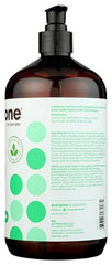 Invigorating aroma of Everyone Tea Tree Peppermint Soap with peppermint and tea tree notes