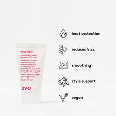 EVO Easy Tiger smoothing balm jar texture ready for smoothing.