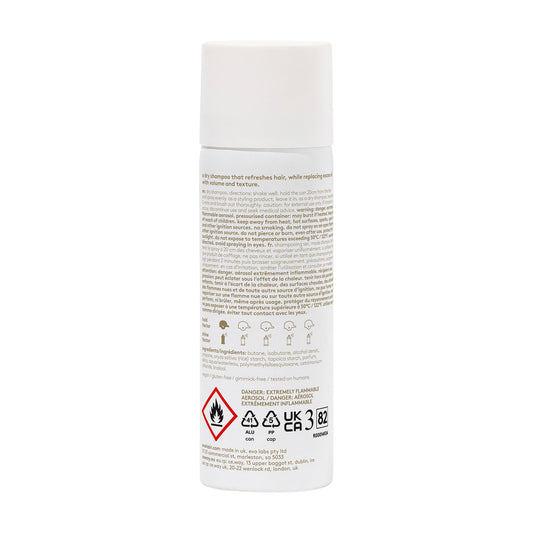 EVO Water Killer dry shampoo mist spray for a light refresh