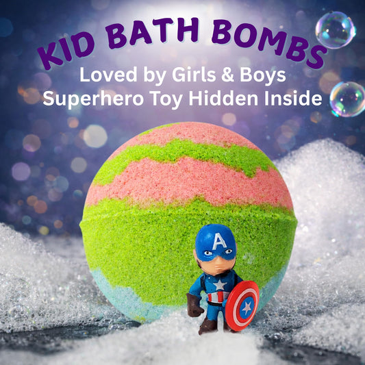 EvolutionUSA bath bomb toy inside reveals a surprise toy
