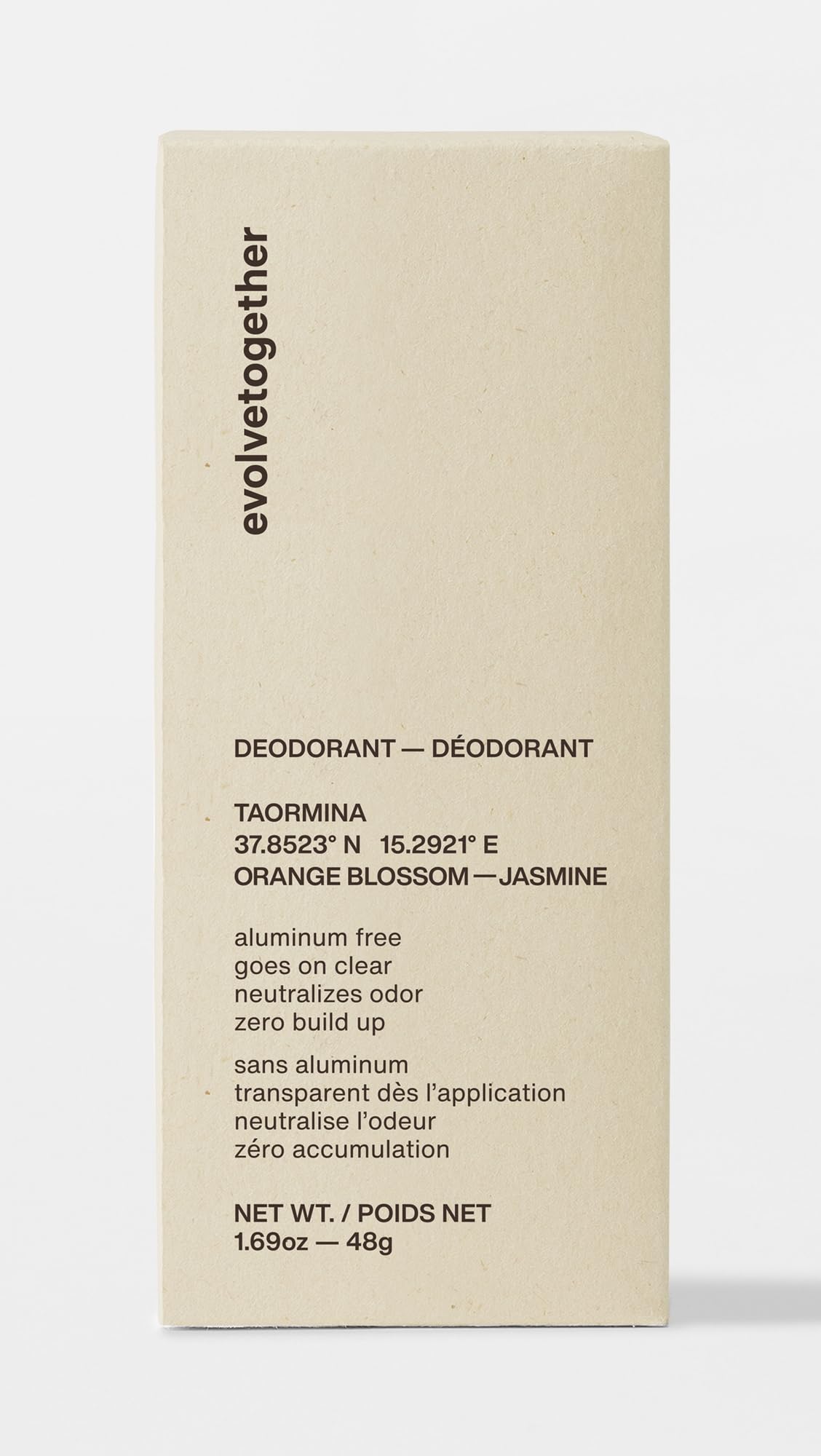 Evolvetogether award-winning natural deodorant stick recognized by top publications.