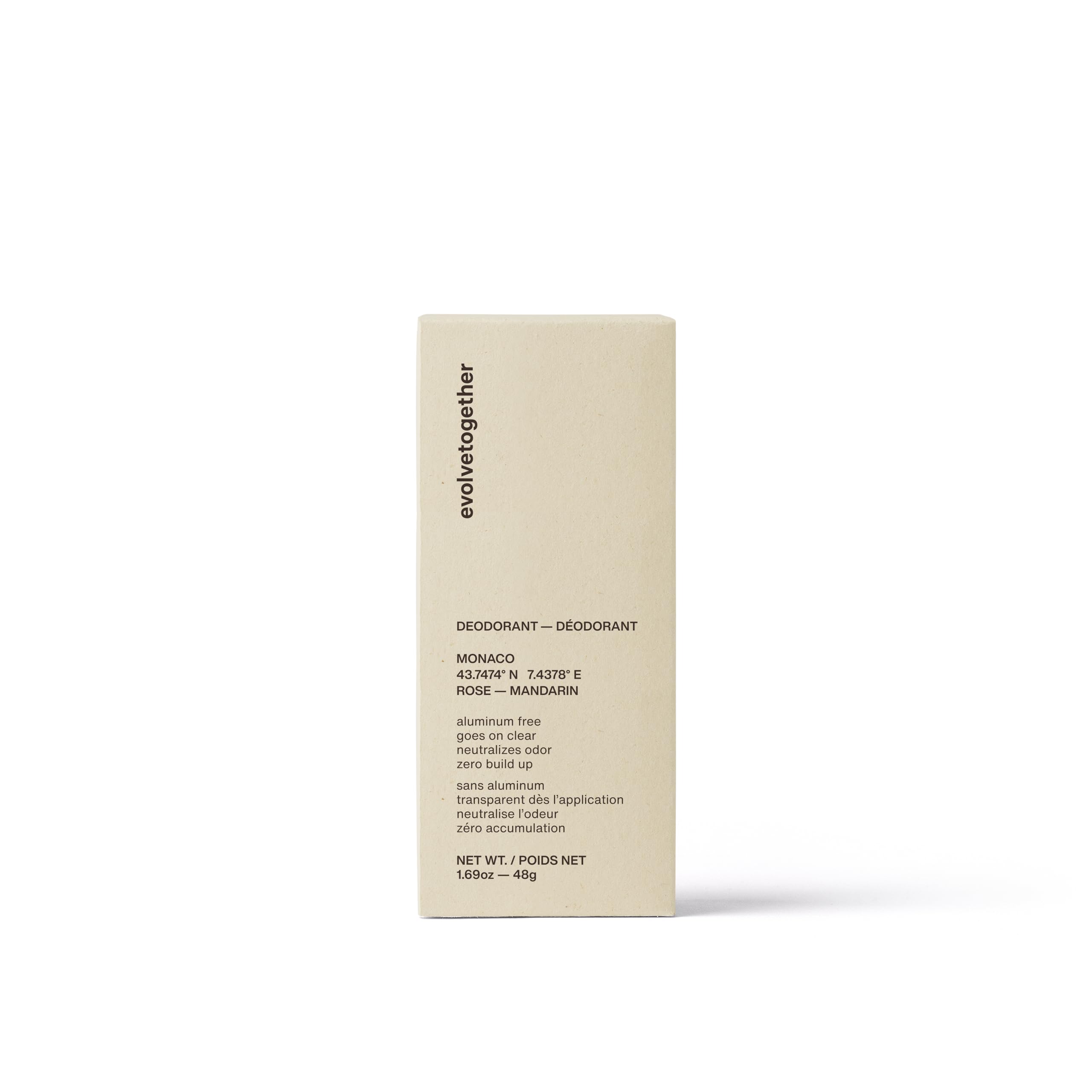 evolvetogether Monaco 1.69 oz packaging keeps you fresh on the go