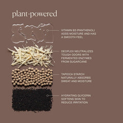 Evolvetogether plant-powered absorption using tapioca starch and gentle enzymes.