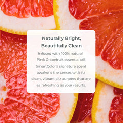EVOLVh SmartColor Shampoo hair shine close-up reveals luster.