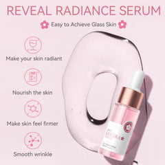 Evolvique Sakura hydrating serum close-up—boosts moisture for dry teen skin.