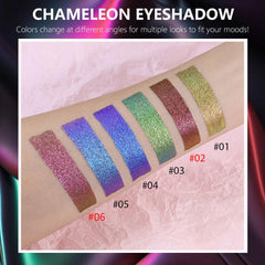 evpct mermaid purple gold duochrome eyeshadow dramatic or subtle results vary by application