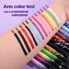 evpct pink matte liquid eyeliner close-up for bold, long-lasting lines