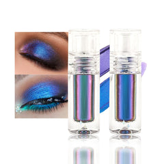 evpct Royal Sapphire Blue duochrome eyeshadow bottle showing color-shifting finish