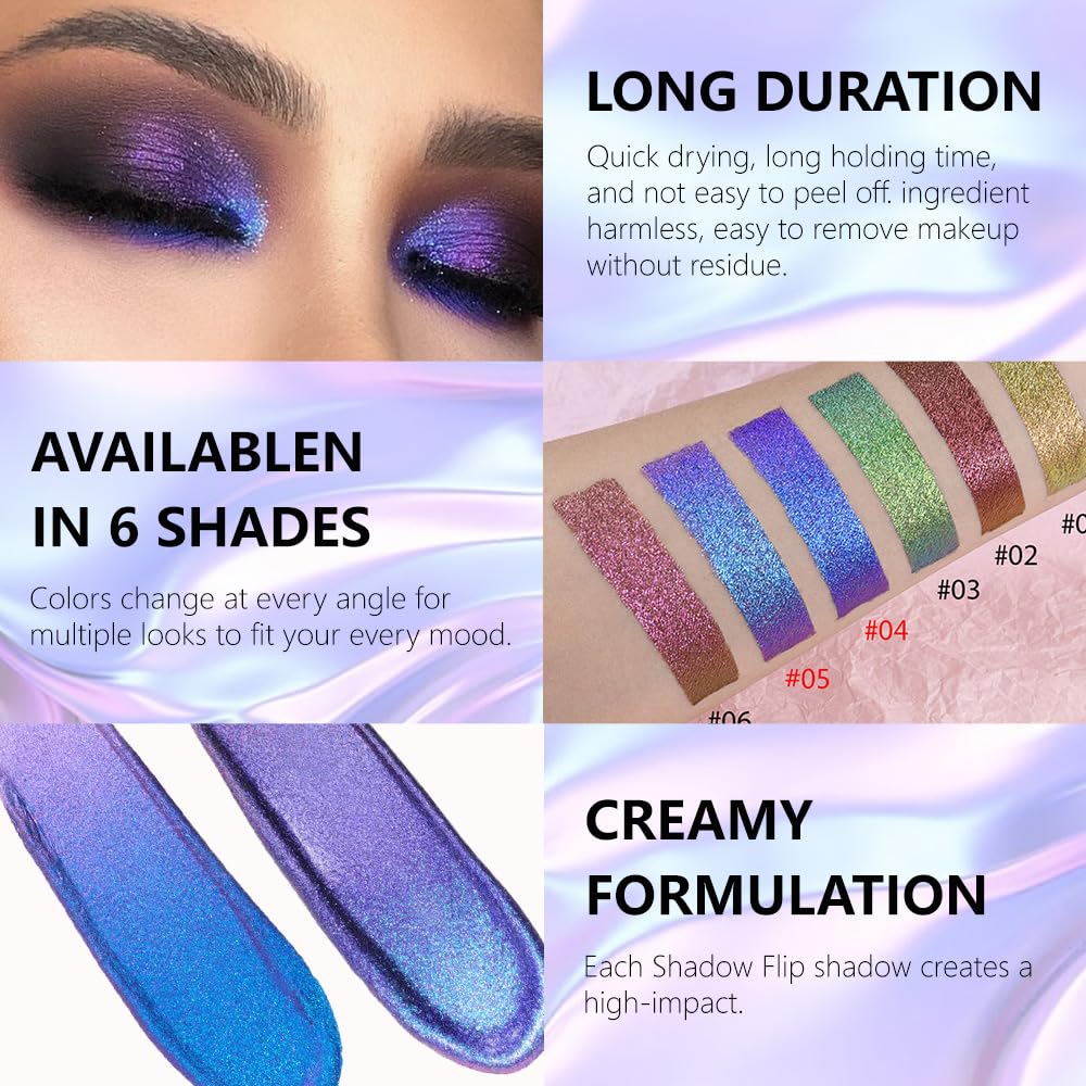 evpct Royal Sapphire Blue waterproof longwear formula on eyelids