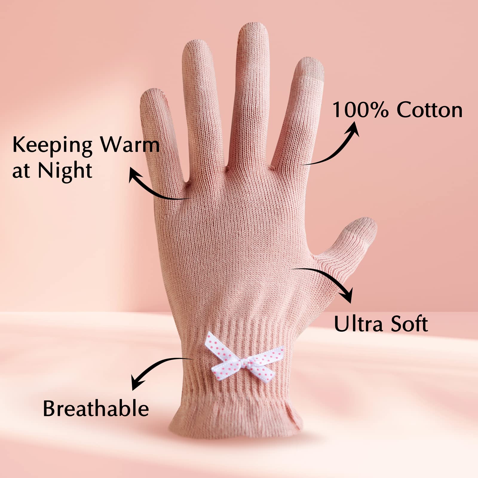 Featherweight Evridwear gloves provide a slim, comfortable fit for light therapy.