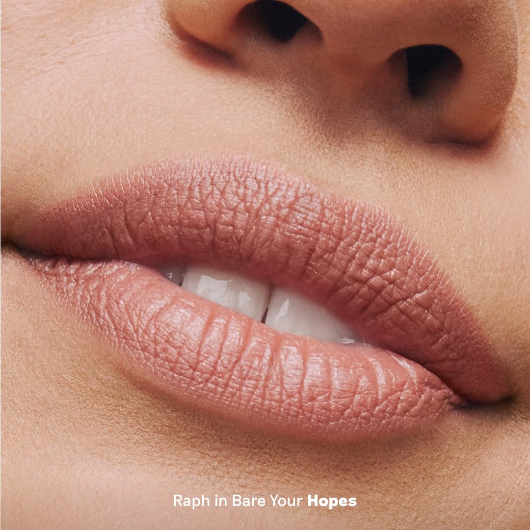 EXA All Smiles Bare Lip Liner application closeup illustrating smooth glide