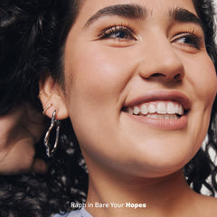 EXA All Smiles Bare Lip Liner matte finish detail on lips defining the lip shape