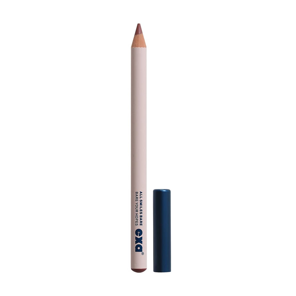 EXA All Smiles Bare Lip Liner packshot highlighting long-wearing waterproof definition