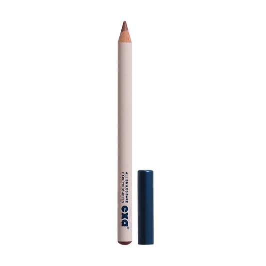 EXA All Smiles Bare Lip Liner packshot highlighting long-wearing waterproof definition