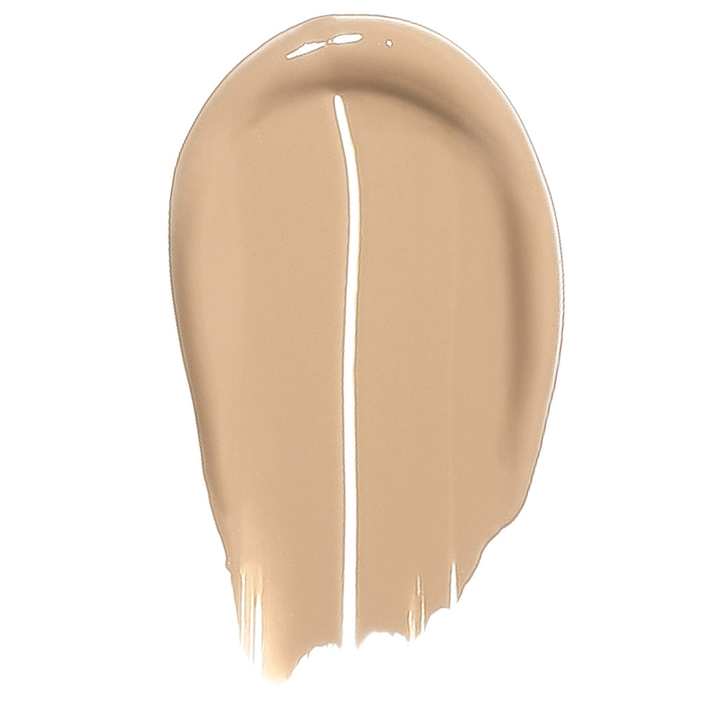 EXA Beauty semi-satin finish swatch highlighting natural radiance