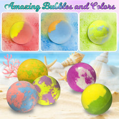 Excalla playful bath time scene with bright colors and toys