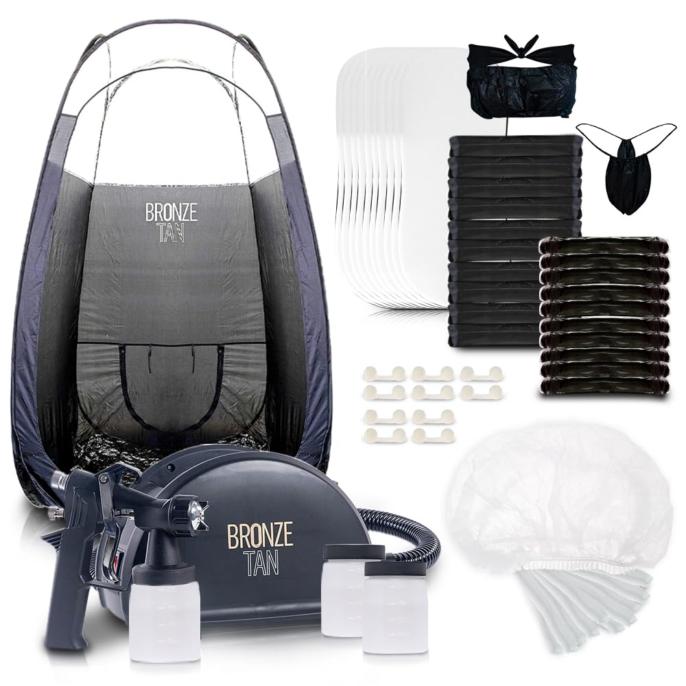 Existing Beauty Bronze Tan Machine Kit front view for professional spray tan setup
