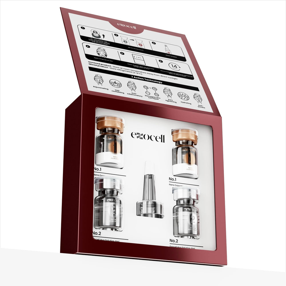 EXOCELL Exosome Rejuvenation Ampoule application pump for easy daily use