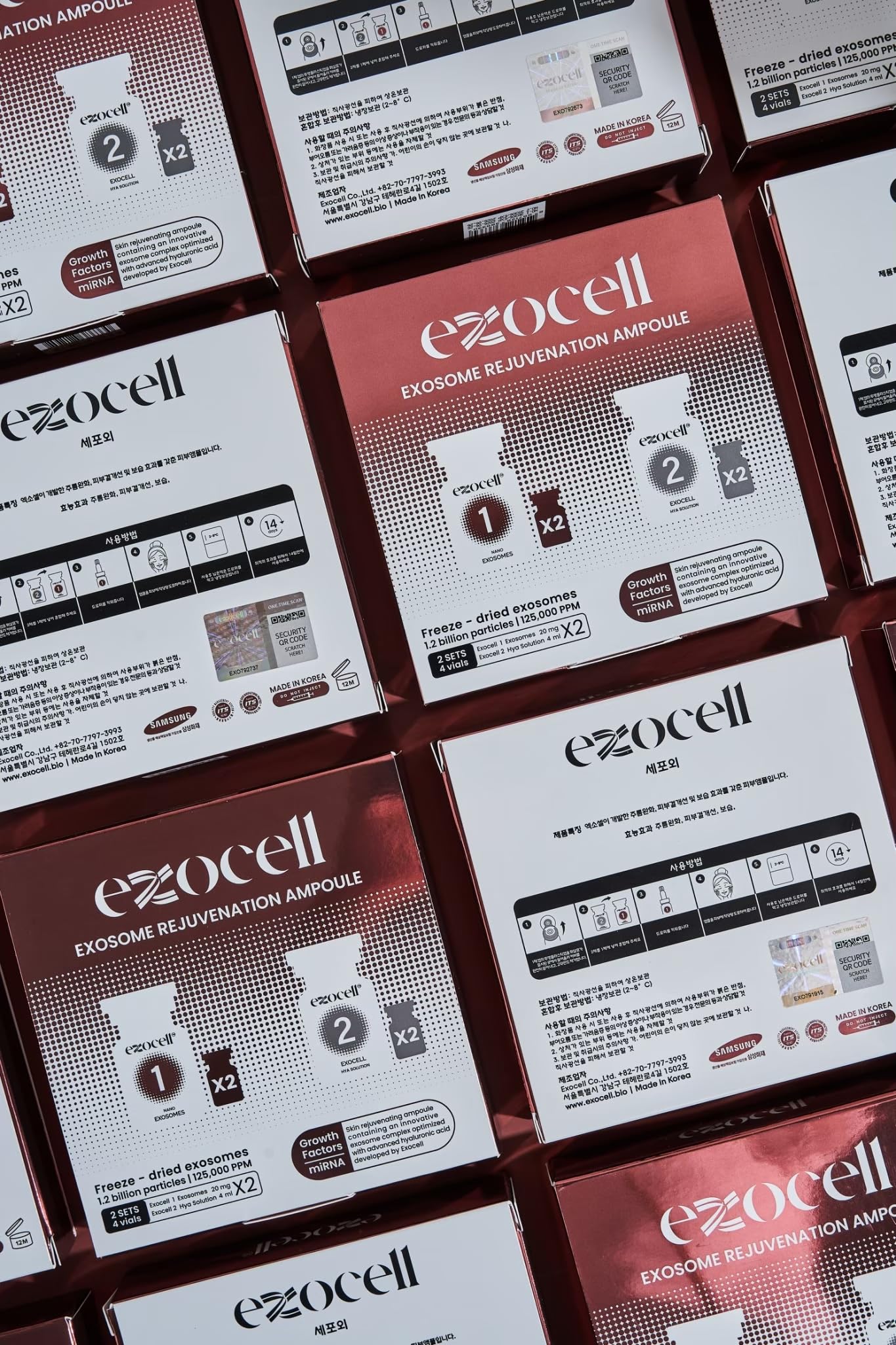 EXOCELL Exosome Rejuvenation Ampoule glowing skin after use and radiance