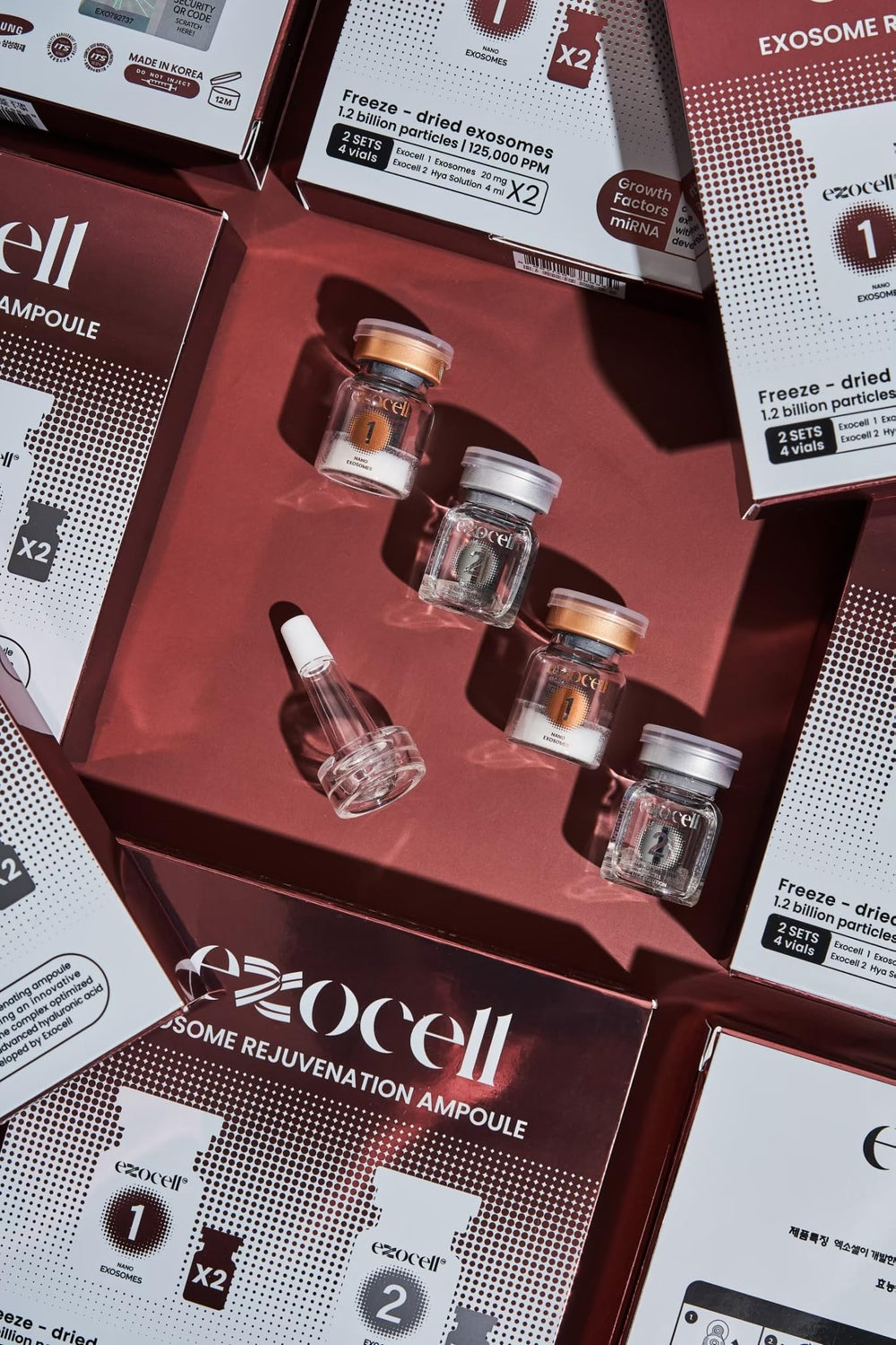 EXOCELL Exosome Rejuvenation Ampoule hydrates for a plump, dewy look