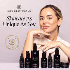 EXOCEUTICALS EXO PLUS premium 50ML bottle on a clean surface.